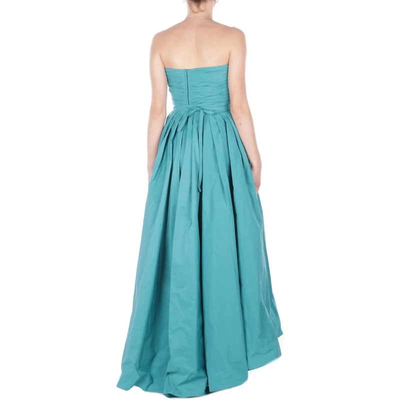 Pinko Robe longue Dresses Verde grün(Image 4)