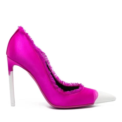 Tom Ford Pink Painted Satin Shoes Pink Pump