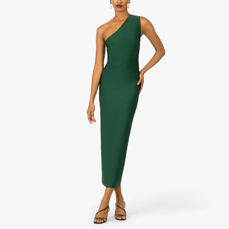 Kraimod Abendkleid Bandagekleid dunkel-grün(Image 19)