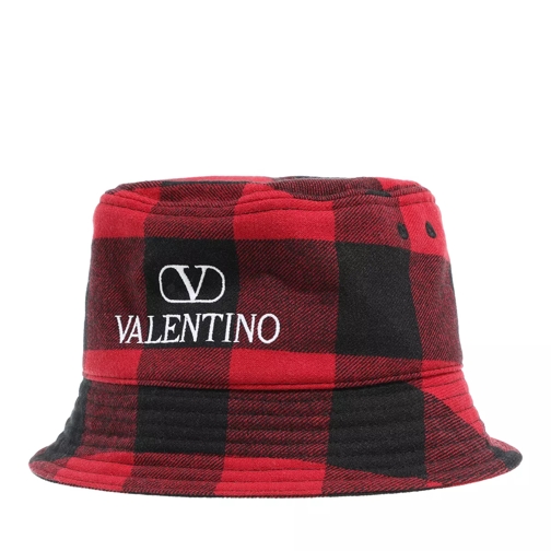 Valentino Garavani Checked Bucket Hat Tartan Bucket Hat