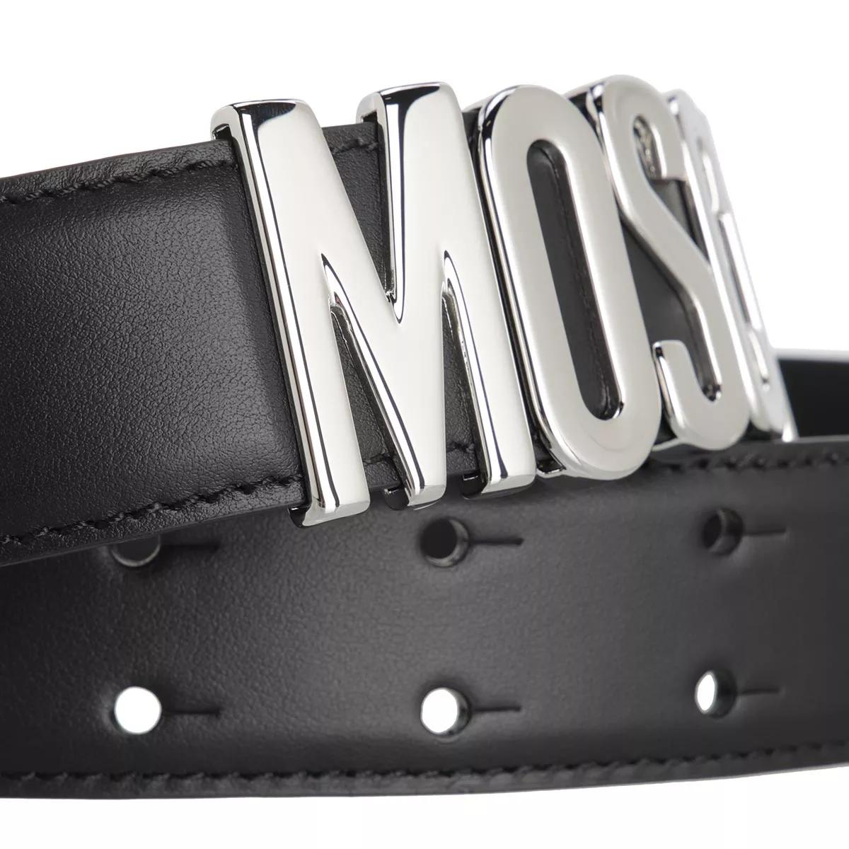 Silver on sale moschino belt