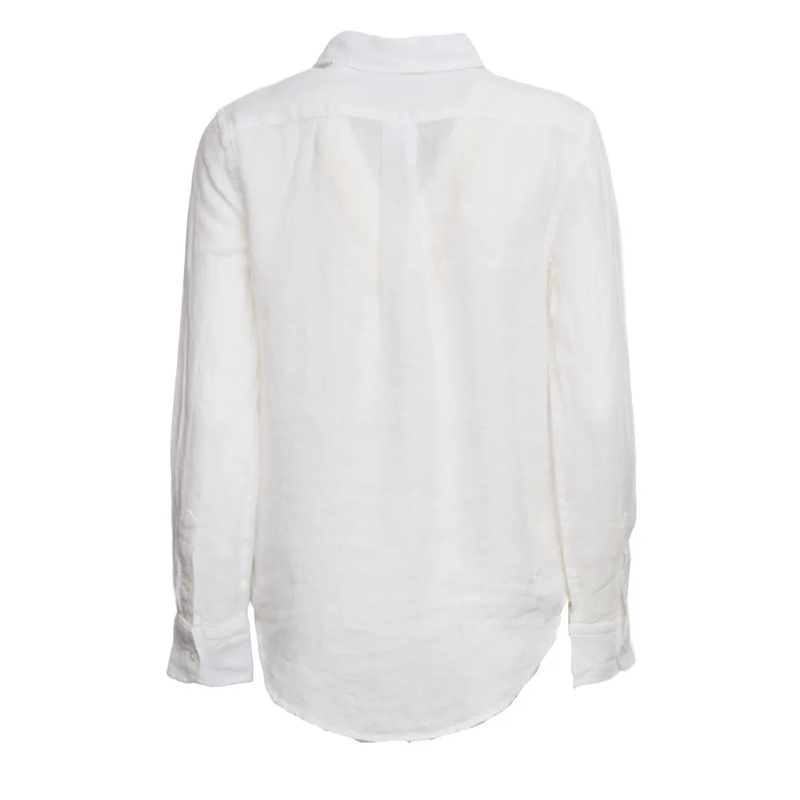 Polo Ralph Lauren Hemd Linen Classic-Fit Shirt White(Image 3)