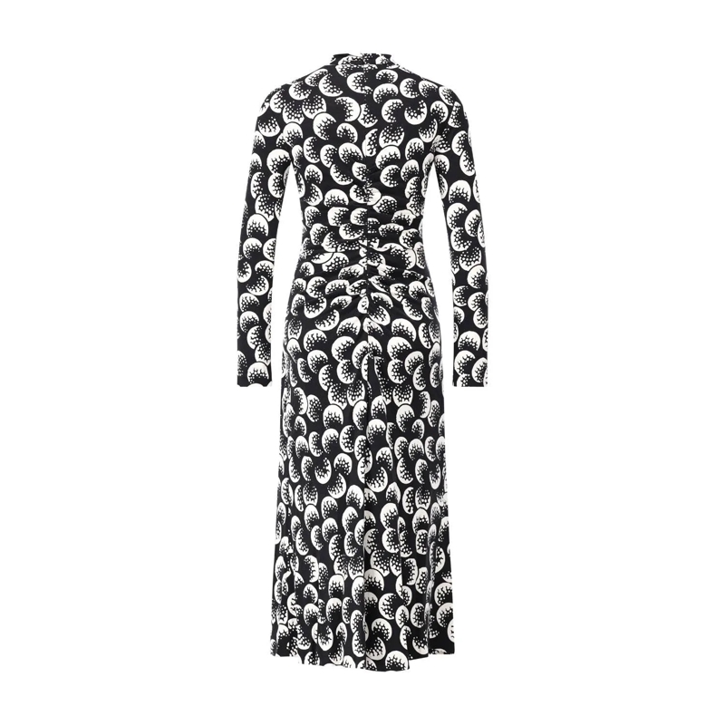 Diane von Furstenberg Minikleid Midi-Kleid Emanuelle mit Muster schwarz(Image 2)