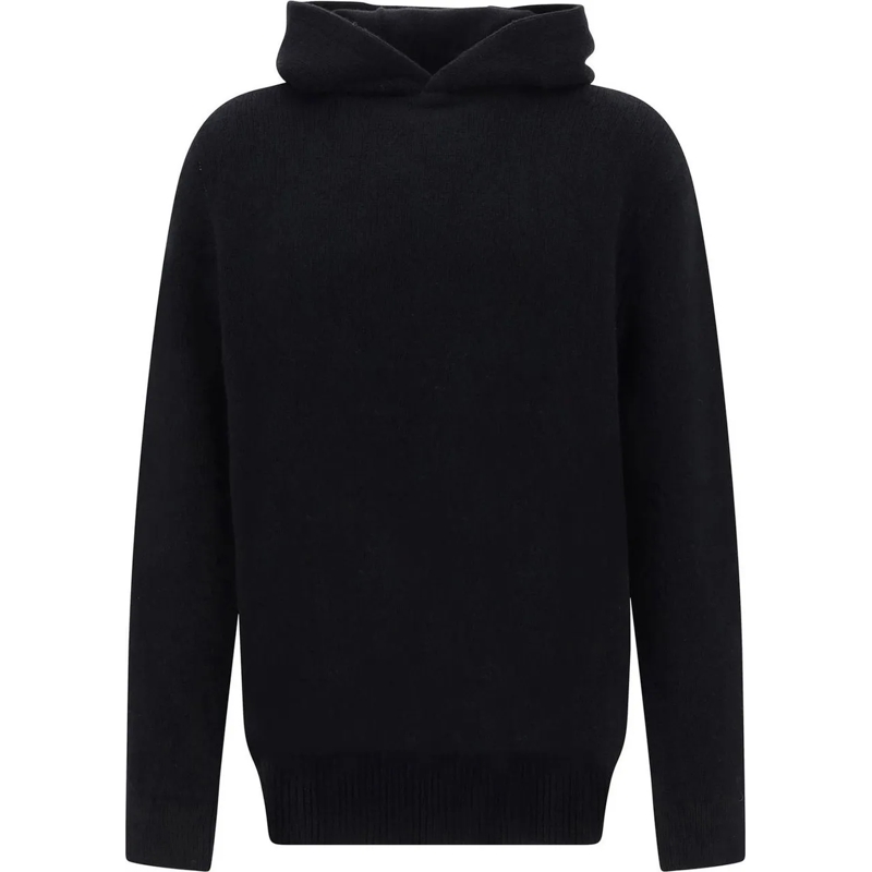 Burberry  Forister Knitted Hoodie Black