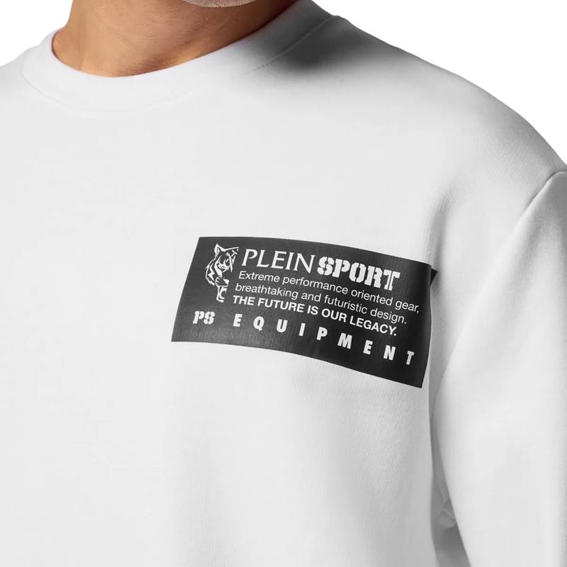 Plein Sport Top Sweatshirt weiss(Image 5)