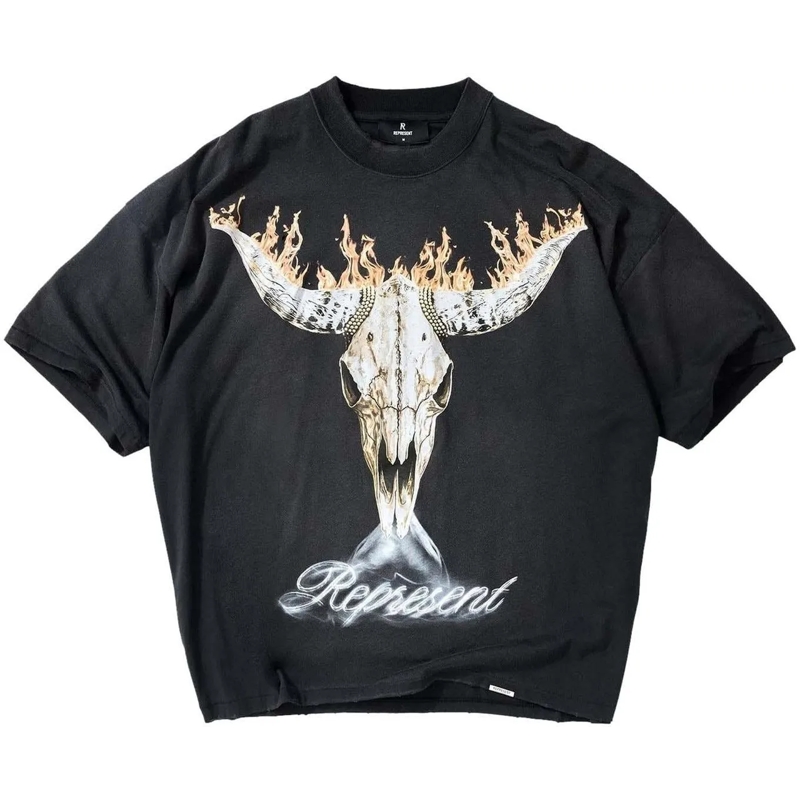 Represent T-shirt Heren British Cowboys T-Shirt schwarz