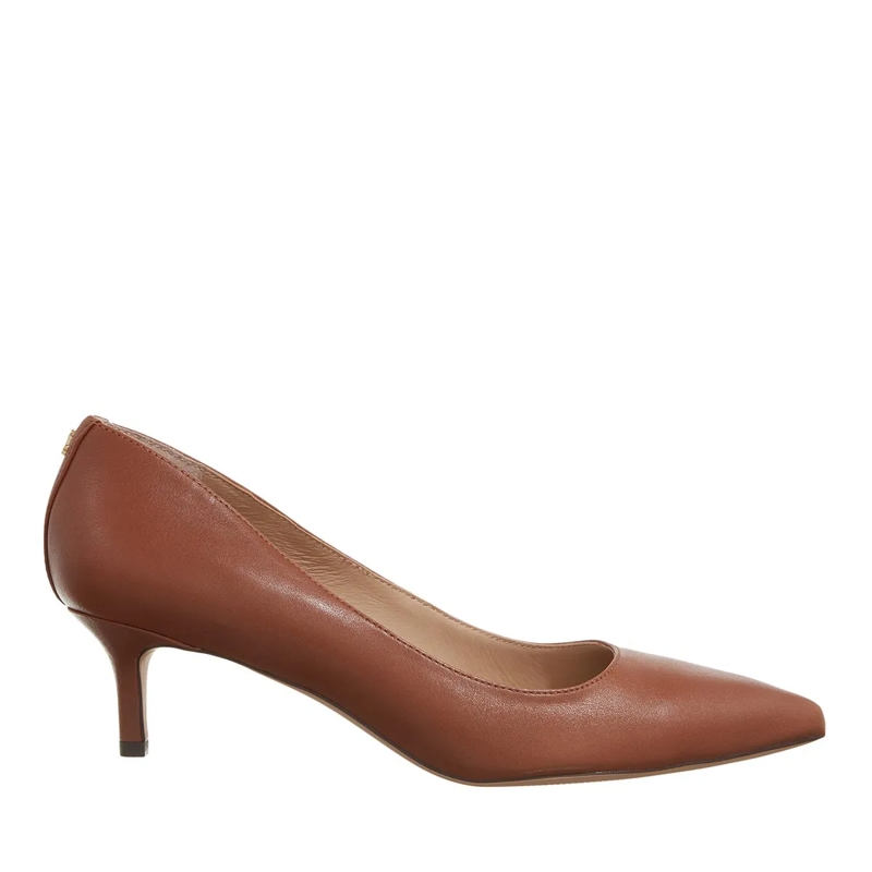Lauren Ralph Lauren Pumps Adrienne-Pumps-Closed Toe Deep Saddle Tan