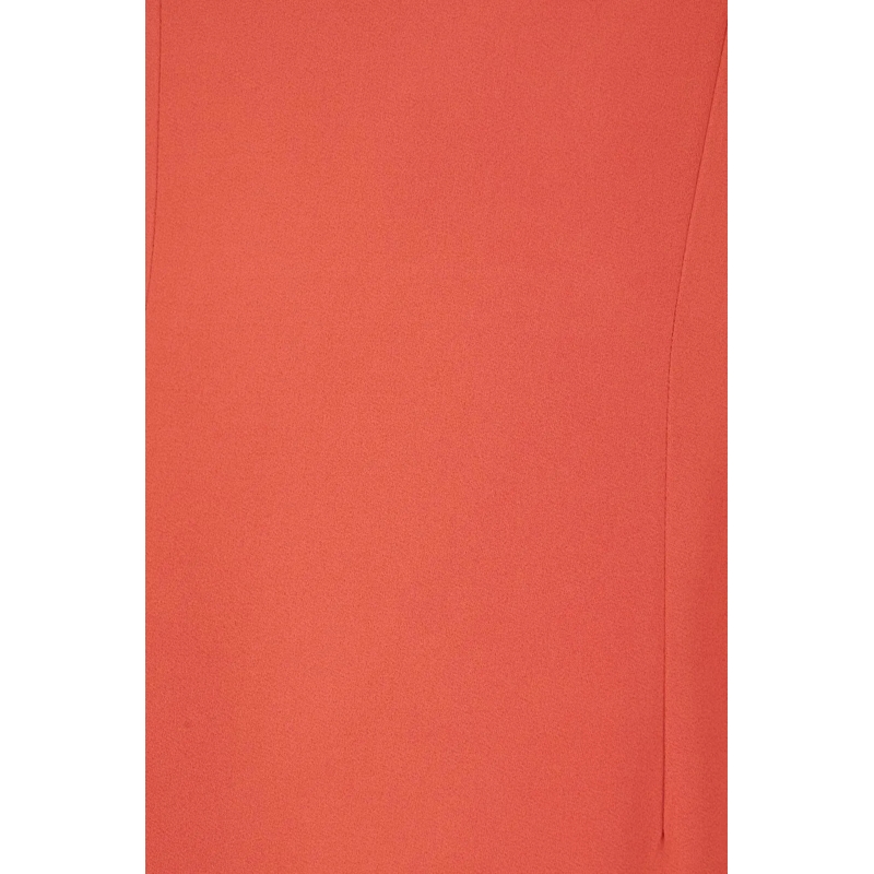 Stella McCartney Midikleid Stella Mccartney Coral acetate blend dress rot(Image 3)