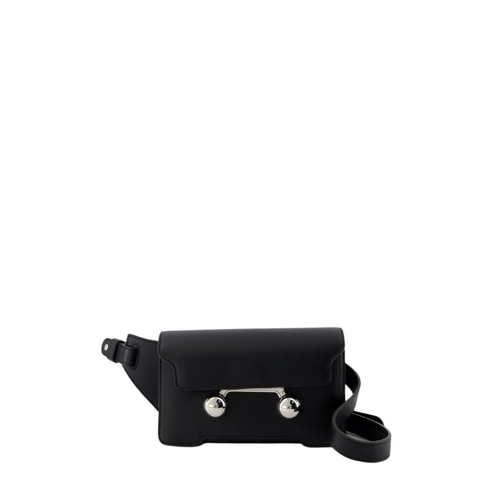 Marni Cross-Boy Crossbody - Leather - Black Black Axelremsväska