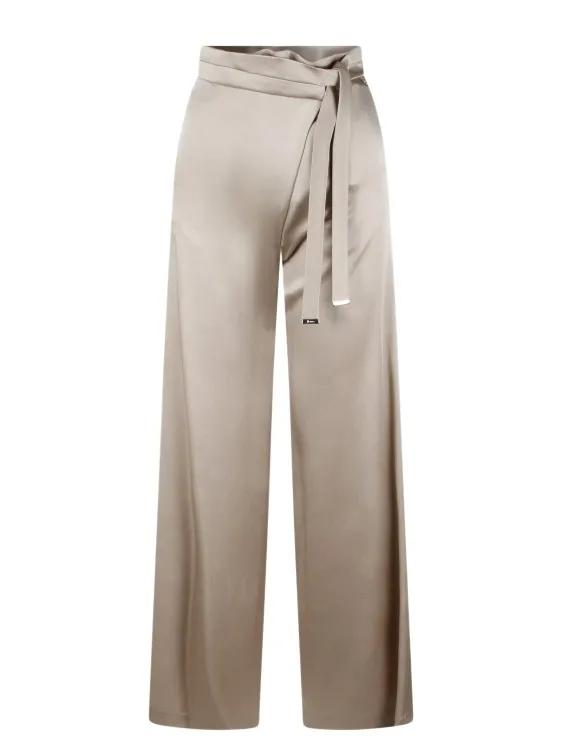 Herno - Satin Fluid Trousers - Größe 48 -