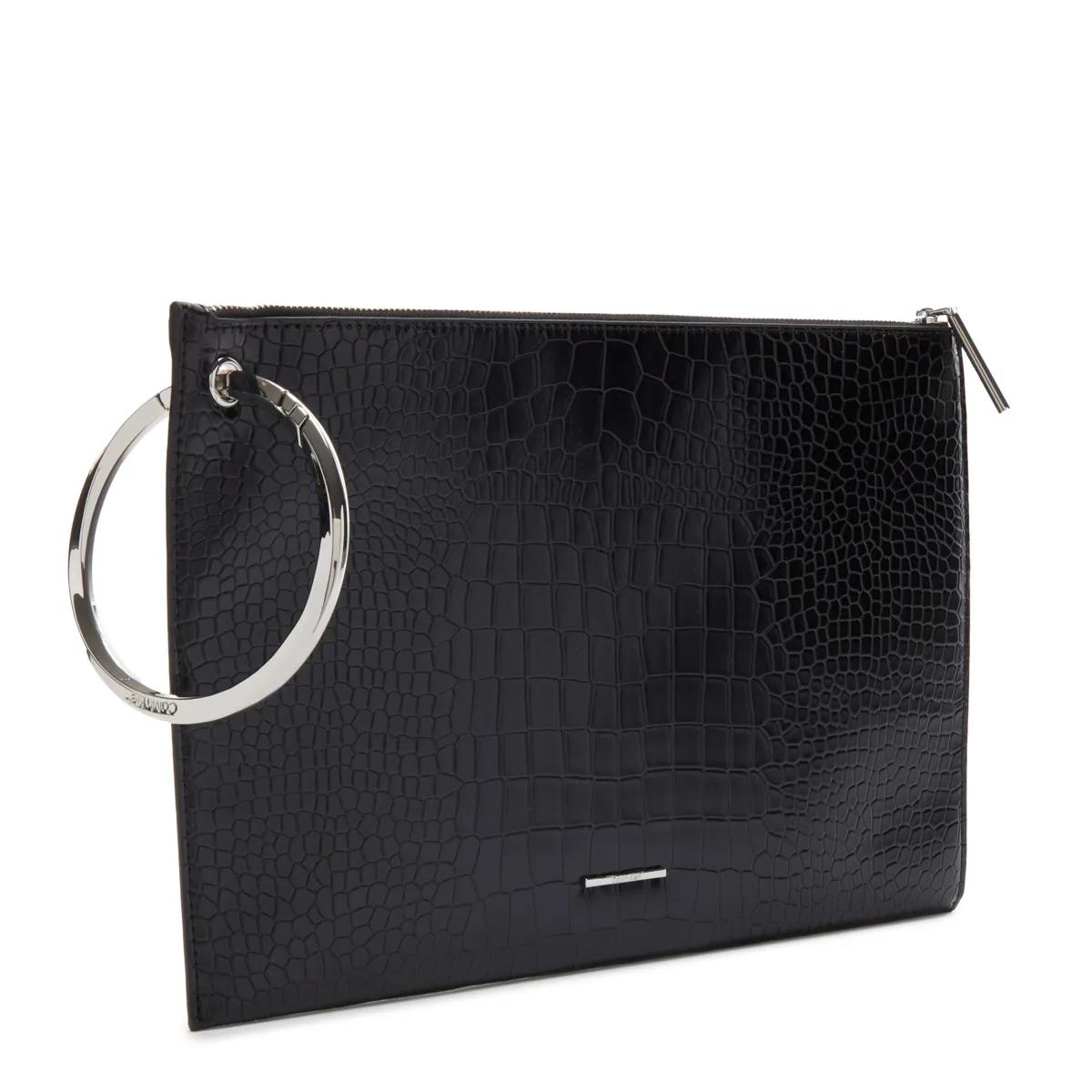 Calvin Klein Clutches Ring Clutch in zwart