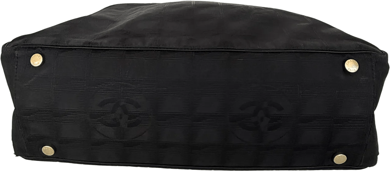 Thumbnail - Chanel Crossbody Bags - Chanel New Travel Line Tote Bag Black - Gr. unisize - in Schwarz - für Damen