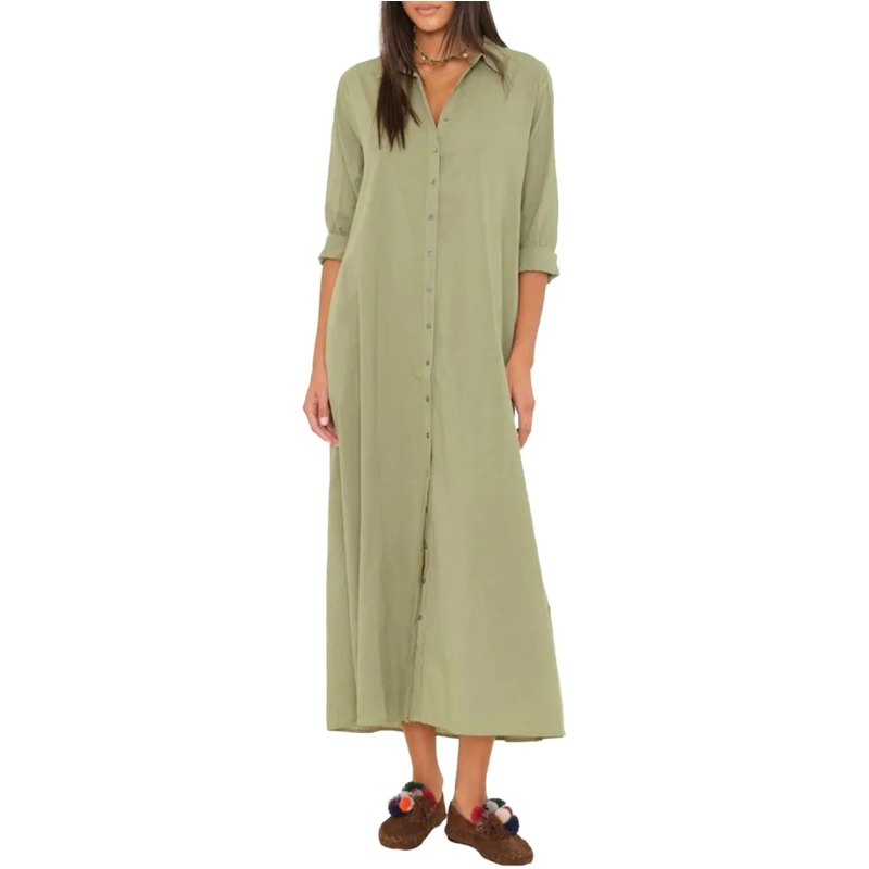 XIRENA Midikleid Xirena Boden Blouse Jurken Groen X4ctp111 grün