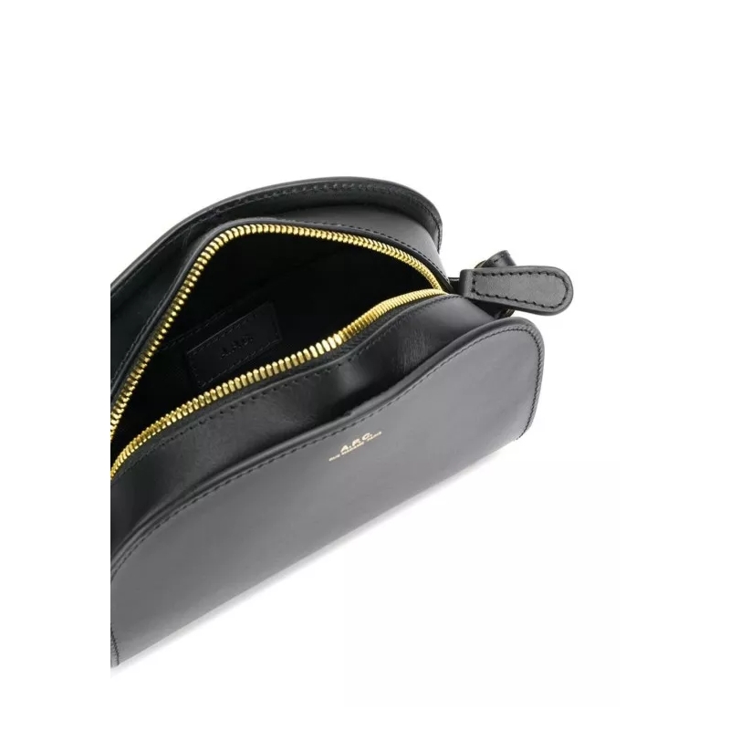 A.P.C. Crossbody Bag Sac Demi-Lune Mini Black(Image 8)