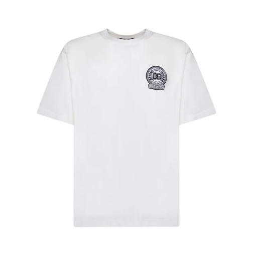 Dolce&Gabbana Regular Fit Short Sleeve T-Shirt White 