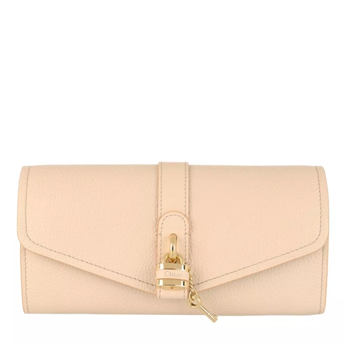 Chloé Long Wallet With Flap Softy Pink Continental Portemonnee