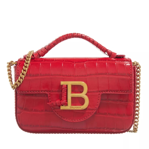 Balmain Buzz Mini Bag Red Mini borsa