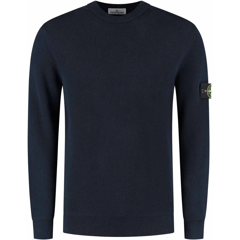 Stone Island Übergangsjacke CREW NECK NAVY BLUE