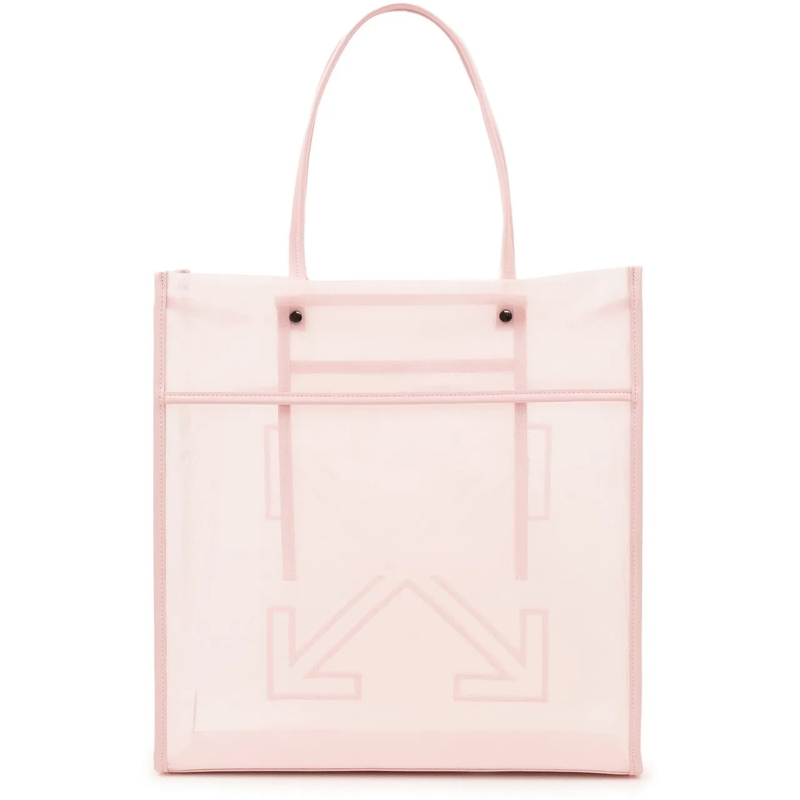 Off-White Shopper Borsa Tote Market rose(Image 3)