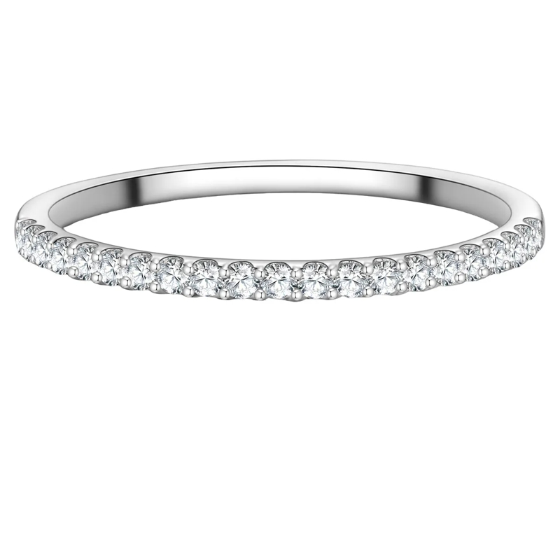 Trilani Ring Sterling Silber Ring Zirkonia silber