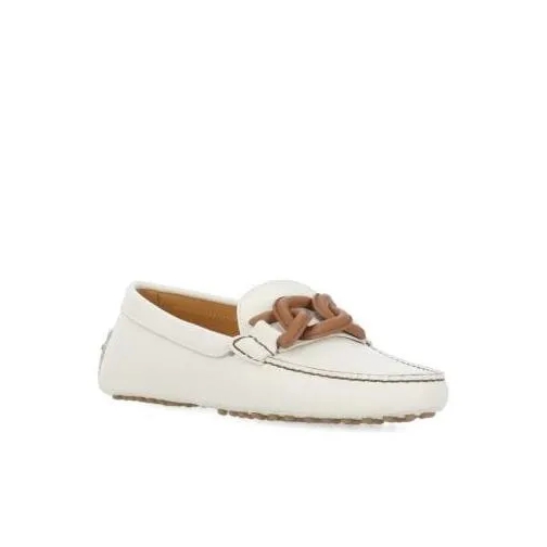 Tod's Leather Loafers Neutrals Loafer