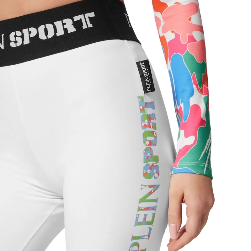 Plein Sport Leggings Sport-Leggings weiss(Image 5)