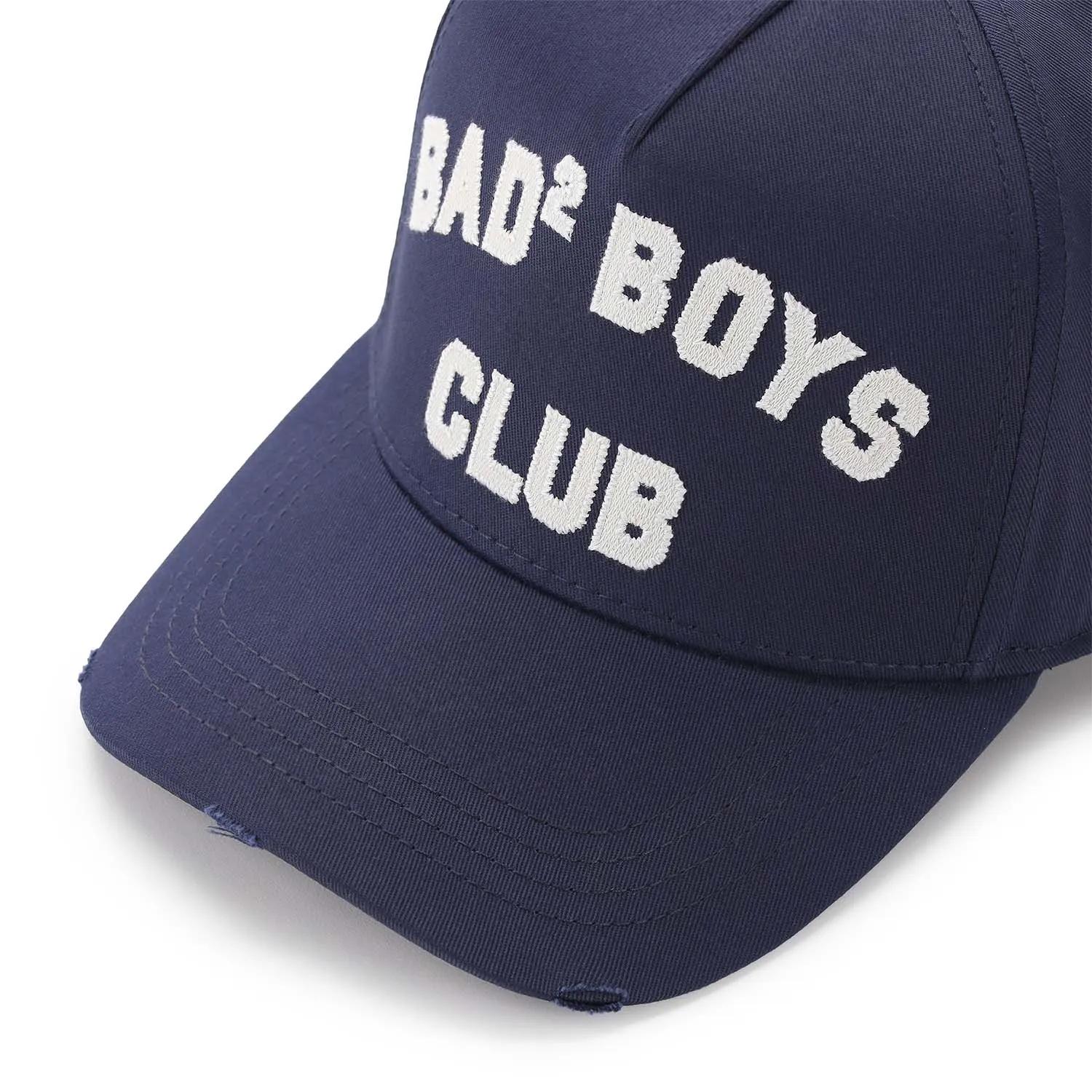 Thumbnail - Dsquared2 Caps & Mützen - Cap mit Schriftzug - Gr. ONE SIZE - in Blau - für Damen