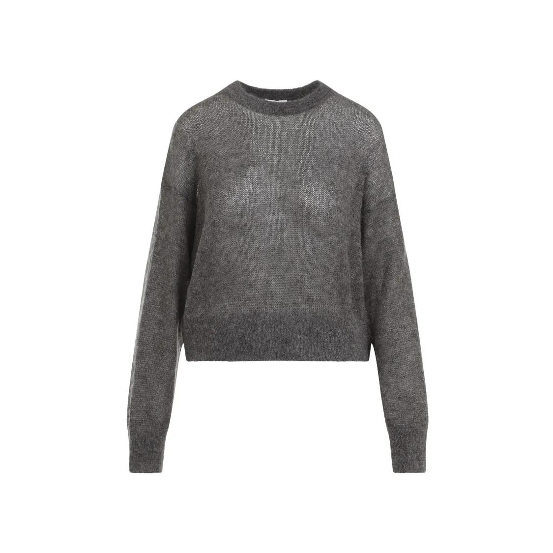 Brunello Cucinelli - Mohair Lame Sweater - Größe S - grau