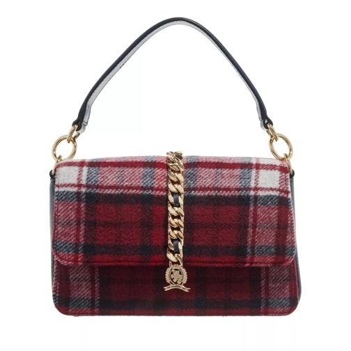 Tommy Hilfiger Luxe Leather Crossover Check Check Sac à bandoulière