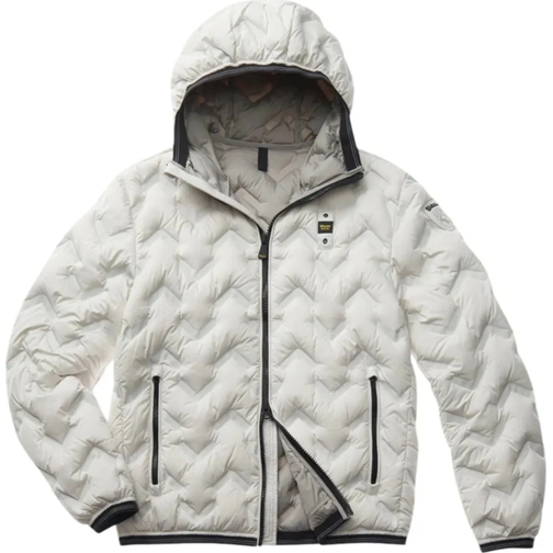 Blauer Daunenjacken Coats White weiß