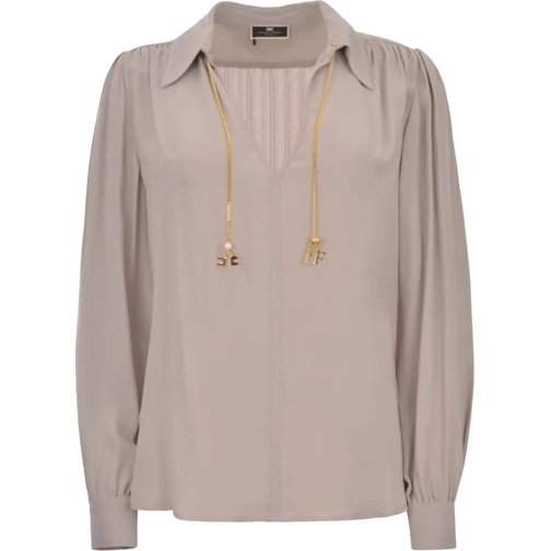 Elisabetta Franchi Blouses Elisabetta Franchi Blouses Grijs Cat3041e2 grau