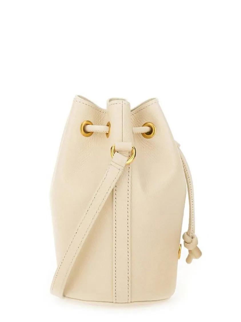 Valentino Garavani Bucket bags "Vlogo Signature" Mini Bucket Bag in beige