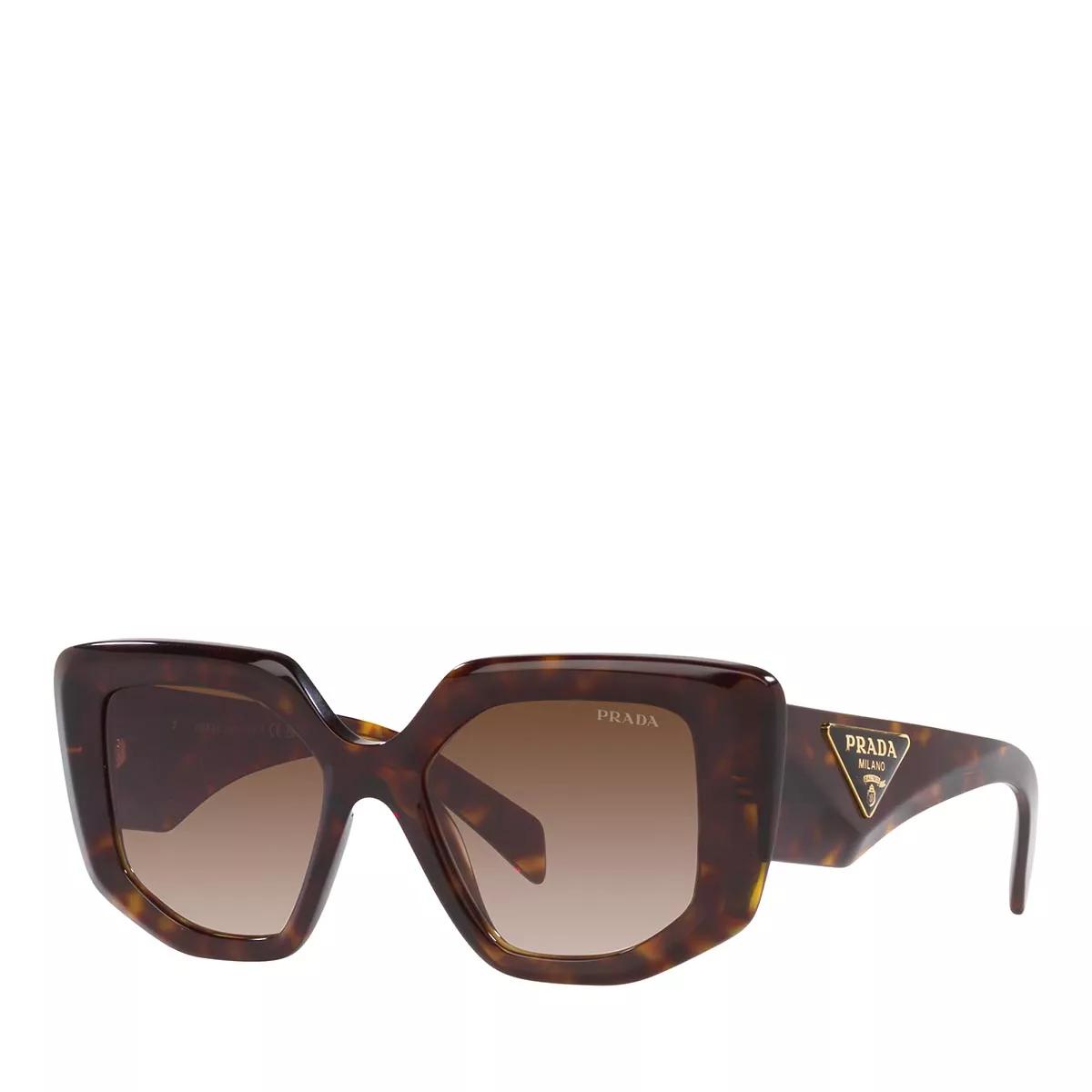 Prada 50 mm Black;Yellow Marble Sunglasses