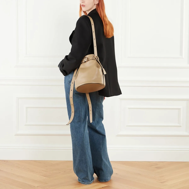 Moschino Bucket Bag Tie Me Beige(Image 3)