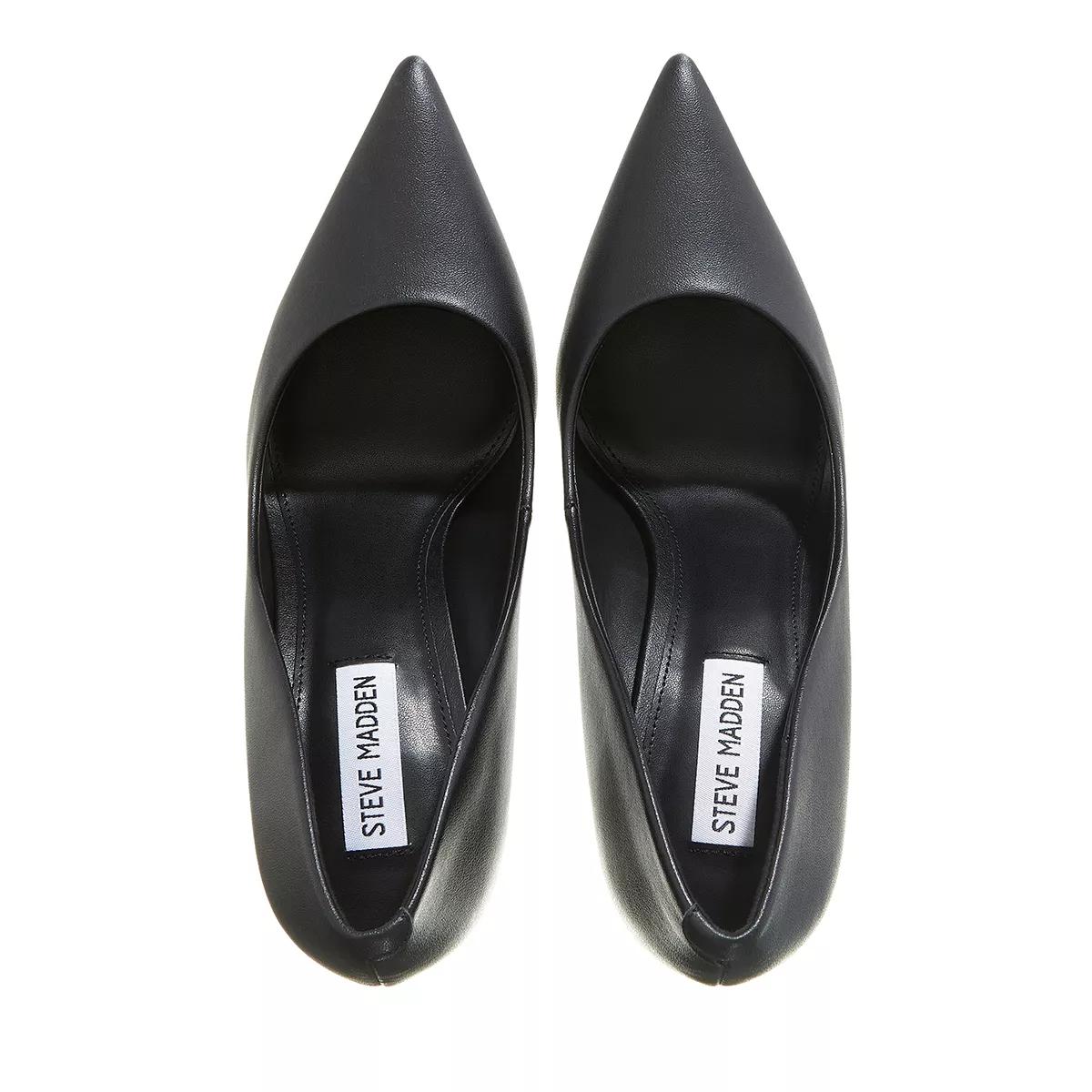 Steve madden best sale dolly black leather