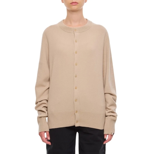 Extreme Cashmere Cardigan Be Cardi Cashmere Cardigan Neutrals