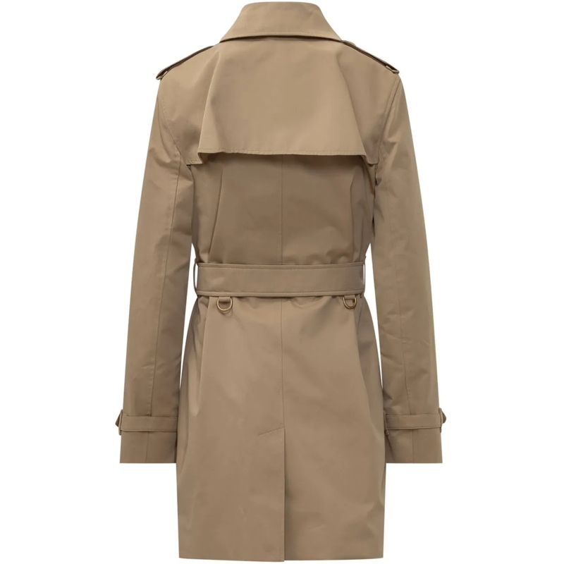 Burberry Manteaux de tanche Trench Doppiopetto con Cintura beige(Image 2)