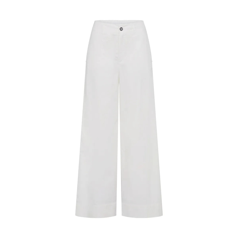 Marc Aurel Hose Baumwollhose weiss