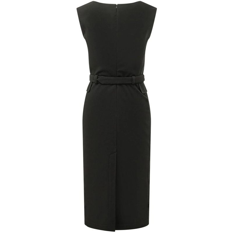 Pinko Midikleid Abito Acalypha Midi con Cintura schwarz(Image 2)
