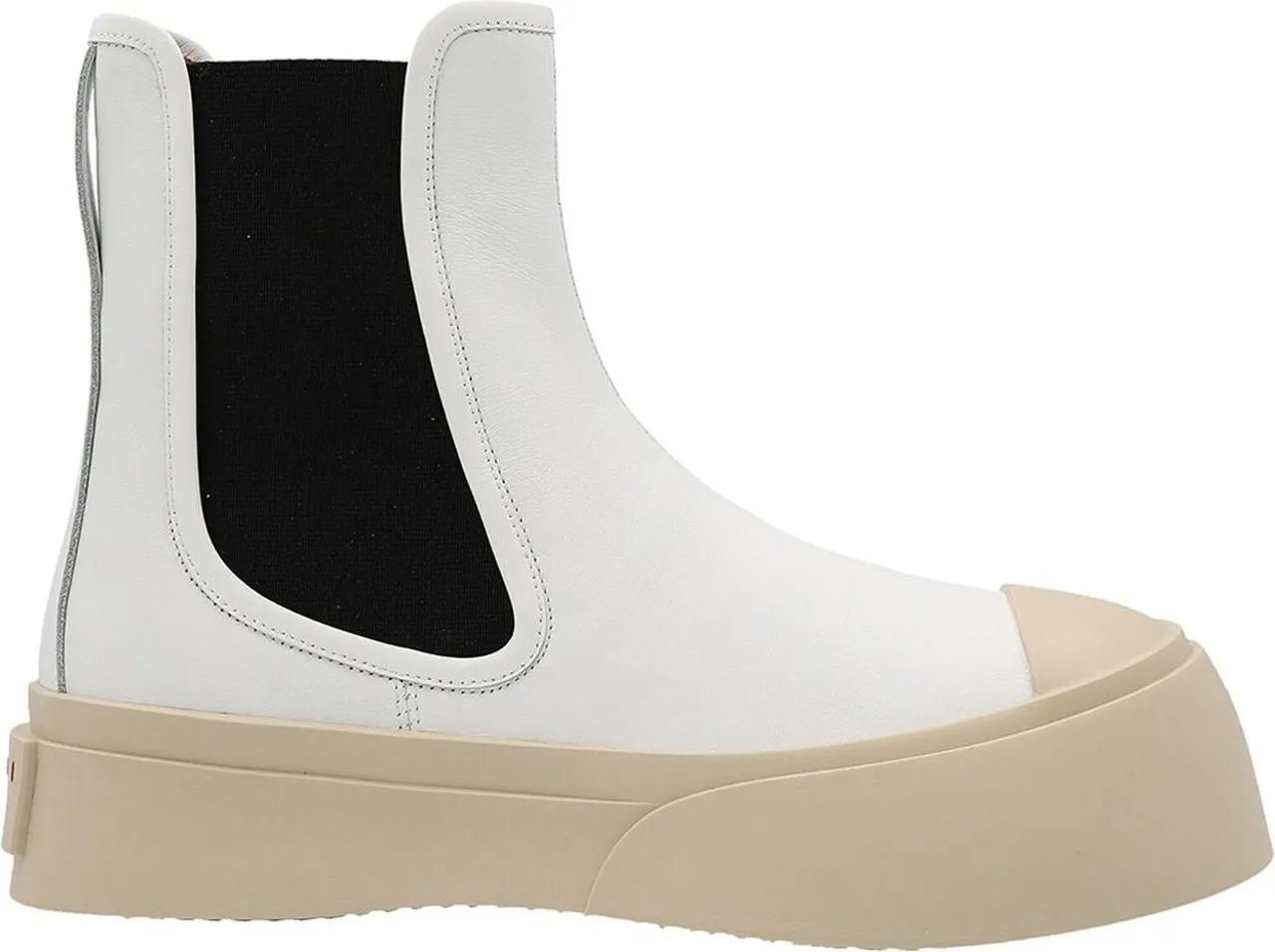 Thumbnail - Marni Stiefel - CHELSEA BOOTS - Gr. 38 (EU) - in Weiß - für Damen