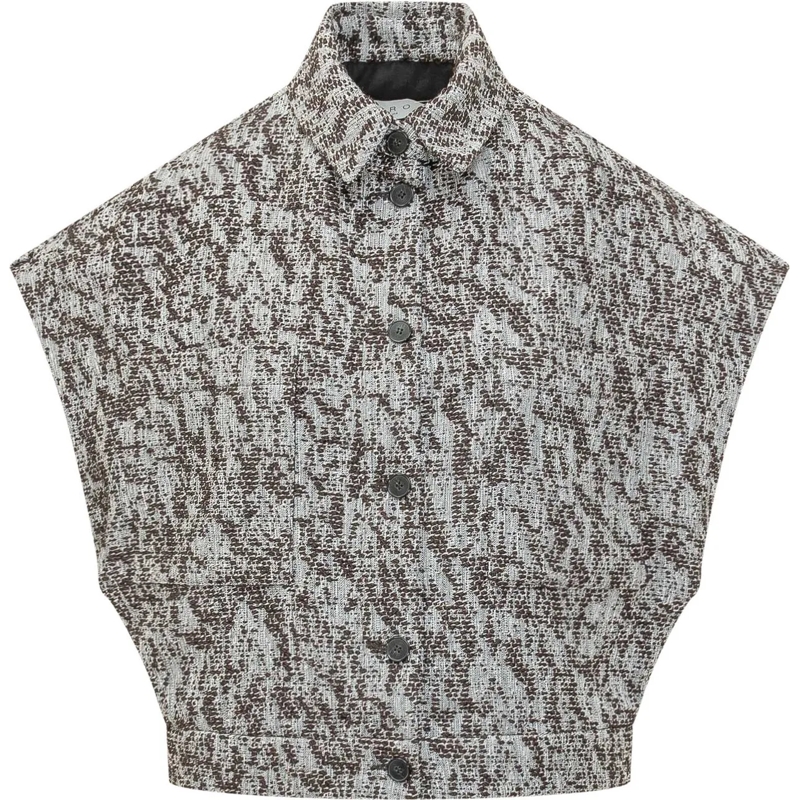 Iro Chemisier Estel Overshirt taupe
