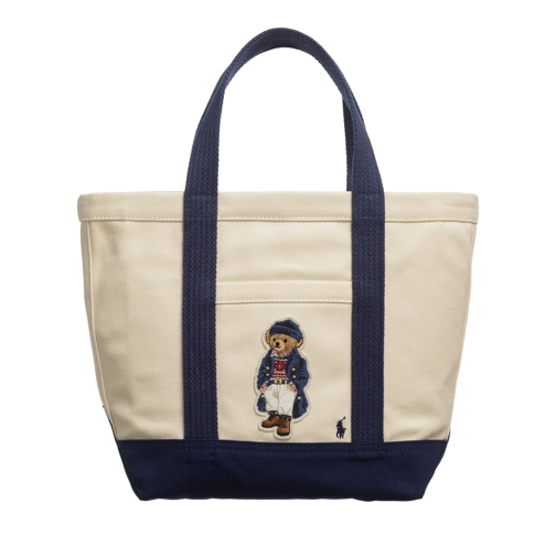 Polo Ralph Lauren Draagtas Tote Small Ecru/Navy