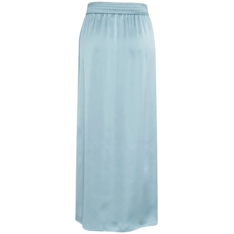 Herno Midirok Satin maxi skirt Hellblau(Image 3)