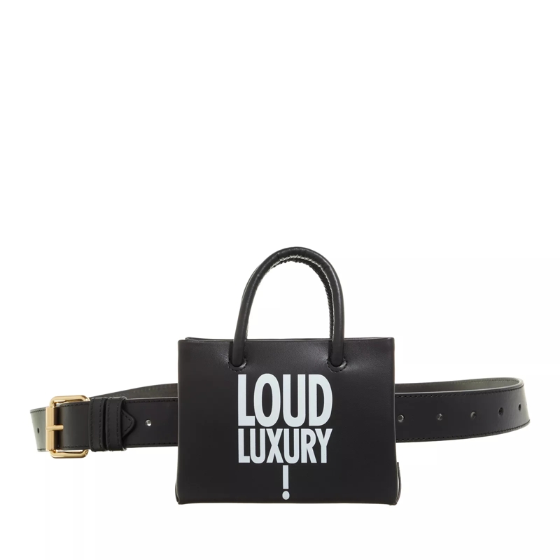 Moschino Gürteltasche Belt Bag Fantasy Print Black