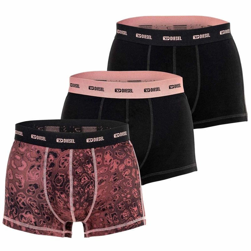 Diesel  DIESEL Herren Boxershorts im praktischen 3er Pack. schwarz