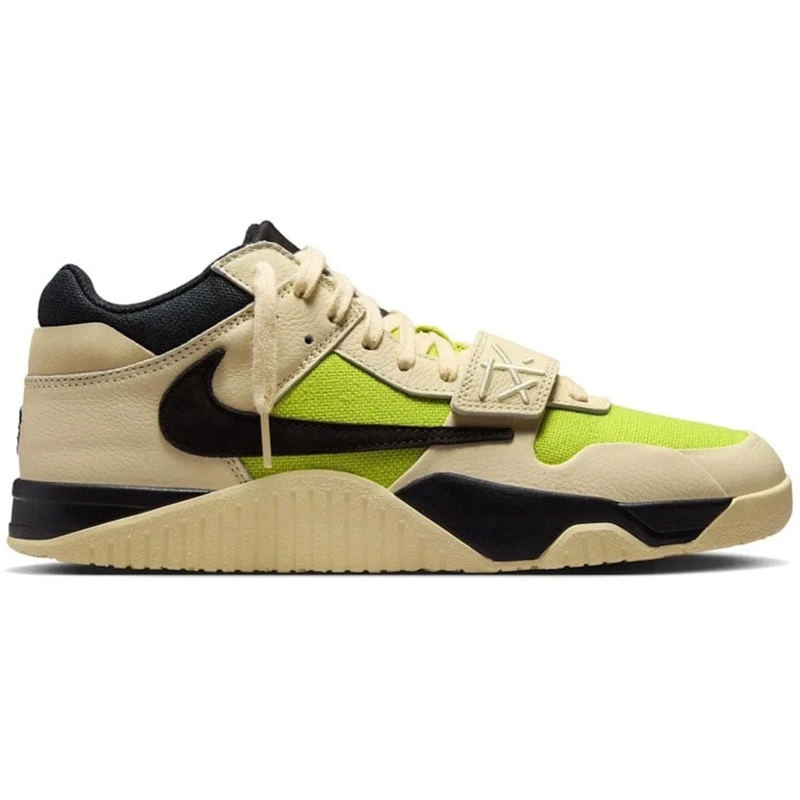 Nike Low-Top-Sneaker Air Jordan Jumpman Jack TR Travis Scott Bright Cac schwarz