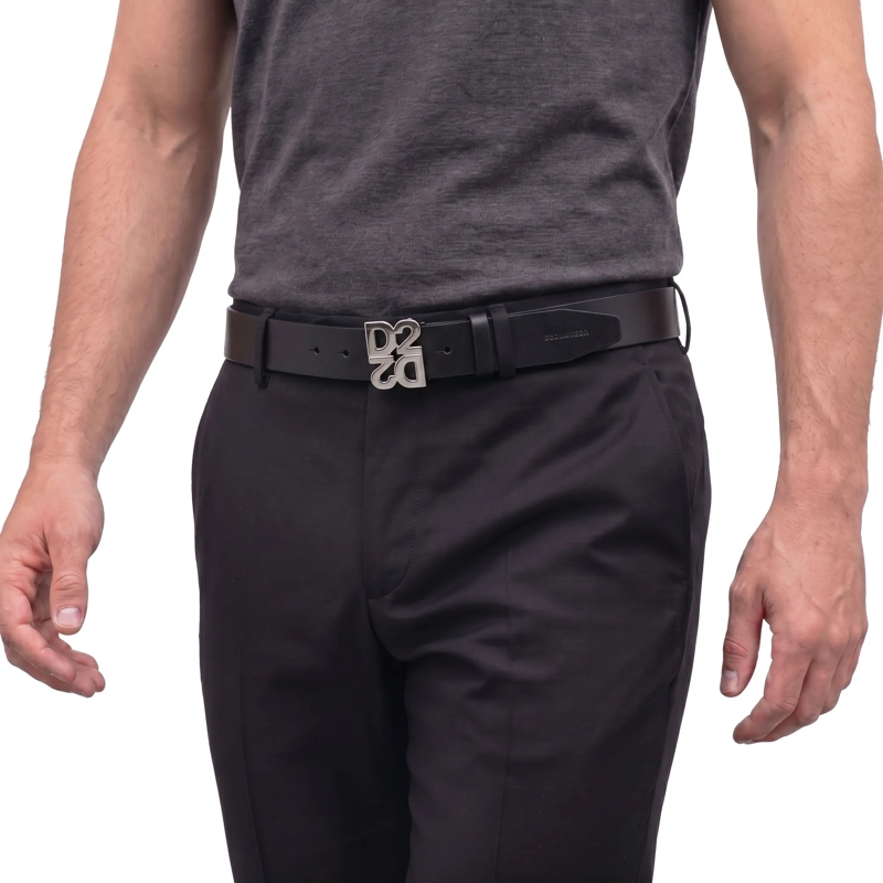 Dsquared2 Gürtel Gürtel aus Leder schwarz(Image 2)