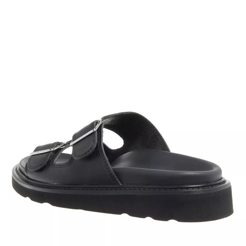 Kenzo Slide Kenzo Leather Sandal Mule Black (Image 2)