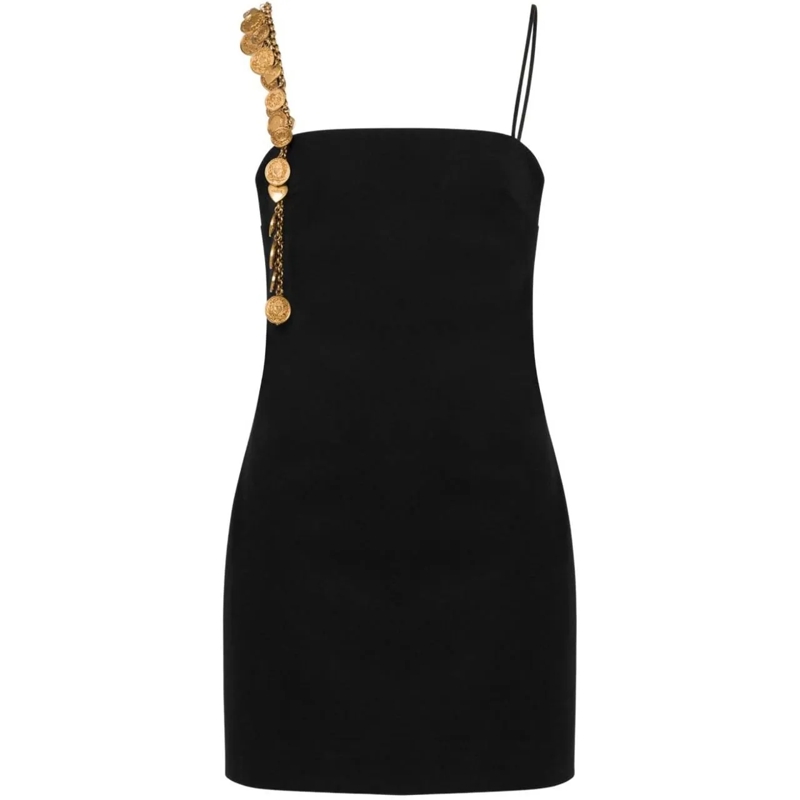 Moschino Robe midi Dresses Black schwarz