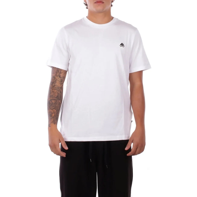 Moose Knuckles T-shirt T-Shirts And Polos White Weiß